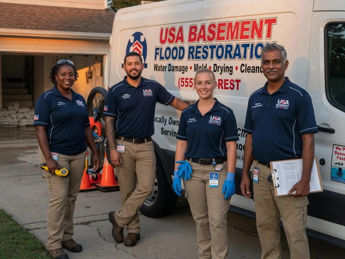 Basement Flood Cleanup company in Lincoln, DE
